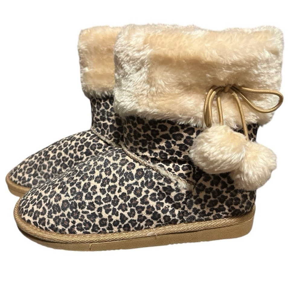 Kids US SPORTS Cheetah/Leopard Print BOOTS